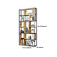 9.84"W Bookcase Industrial Style Open Back Bookcase for Home Study Room Office Clearhalo 'Bookcases' 'furn' 'furn_bookcases' 'Furniture' 'furniture_bookcases' 'kitchen' 'kitchen_bookcases' 'Living Room Furniture' 'Office Furniture' 4823136