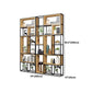 9.84"W Bookcase Industrial Style Open Back Bookcase for Home Study Room Office Clearhalo 'Bookcases' 'furn' 'furn_bookcases' 'Furniture' 'furniture_bookcases' 'kitchen' 'kitchen_bookcases' 'Living Room Furniture' 'Office Furniture' 4823141