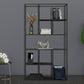 Industrial Metal Open Etagere Bookshelf Vertical Bookshelf for Office Clearhalo 'Bookcases' 'furn' 'furn_bookcases' 'Furniture' 'furniture_bookcases' 'kitchen' 'kitchen_bookcases' 'Living Room Furniture' 'Office Furniture' 4823143