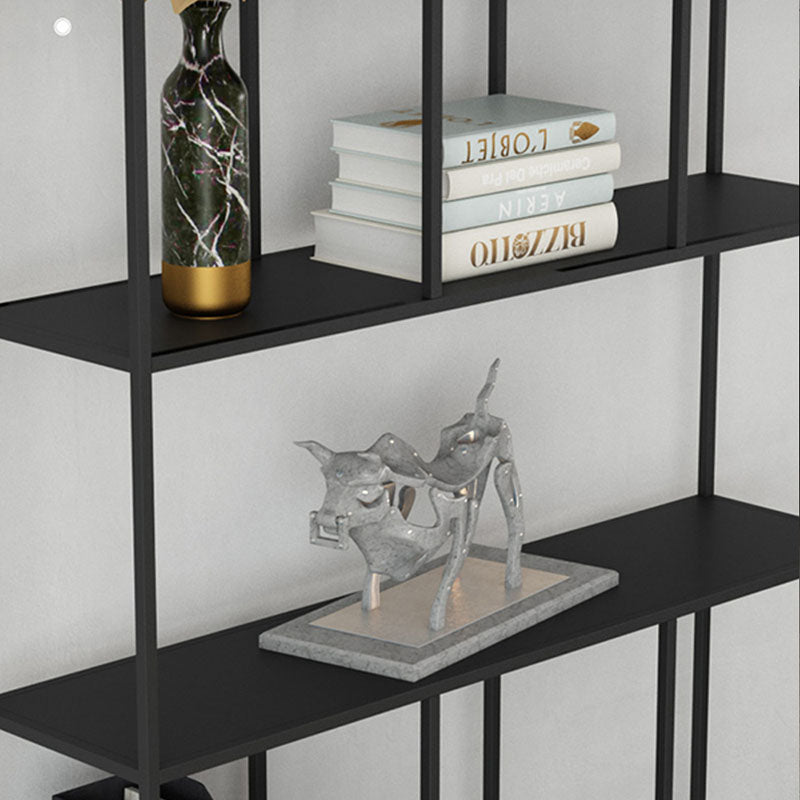 Industrial Metal Open Etagere Bookshelf Vertical Bookshelf for Office Clearhalo 'Bookcases' 'furn' 'furn_bookcases' 'Furniture' 'furniture_bookcases' 'kitchen' 'kitchen_bookcases' 'Living Room Furniture' 'Office Furniture' 4823148