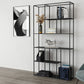 Industrial Metal Open Etagere Bookshelf Vertical Bookshelf for Office Clearhalo 'Bookcases' 'furn' 'furn_bookcases' 'Furniture' 'furniture_bookcases' 'kitchen' 'kitchen_bookcases' 'Living Room Furniture' 'Office Furniture' 4823152