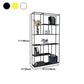 Industrial Metal Open Etagere Bookshelf Vertical Bookshelf for Office Clearhalo 'Bookcases' 'furn' 'furn_bookcases' 'Furniture' 'furniture_bookcases' 'kitchen' 'kitchen_bookcases' 'Living Room Furniture' 'Office Furniture' 4823157