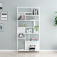 11.81"W Bookcase Industrial Style Open Back Bookcase for Study Room Clearhalo 'Bookcases' 'furn' 'furn_bookcases' 'Furniture' 'furniture_bookcases' 'kitchen' 'kitchen_bookcases' 'Living Room Furniture' 'Office Furniture' 4823172