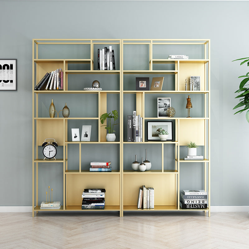 11.81"W Bookcase Industrial Style Open Back Bookcase for Study Room Clearhalo 'Bookcases' 'furn' 'furn_bookcases' 'Furniture' 'furniture_bookcases' 'kitchen' 'kitchen_bookcases' 'Living Room Furniture' 'Office Furniture' 4823173