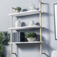 Industrial Wall Mounted Bookshelf Iron Frame Solid Wood Shelf Bookshelf Clearhalo 'Bookcases' 'furn' 'furn_bookcases' 'Furniture' 'furniture_bookcases' 'kitchen' 'kitchen_bookcases' 'Living Room Furniture' 'Office Furniture' 4823221