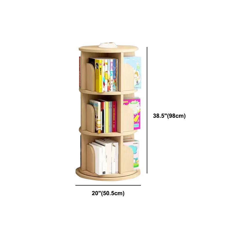 Scandinavian Style Bookshelf Closed Back Solid Wood Bookcase for Home Office Study Room Clearhalo 'Bookcases' 'furn' 'furn_bookcases' 'Furniture' 'furniture_bookcases' 'kitchen' 'kitchen_bookcases' 'Living Room Furniture' 'Office Furniture' 4823262