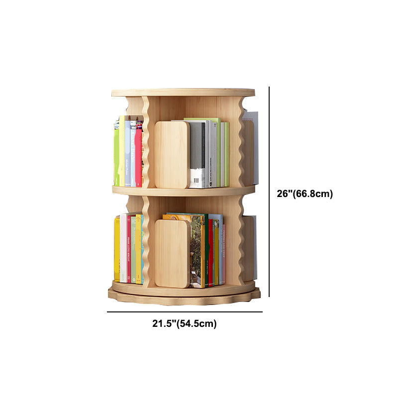 Scandinavian Style Bookshelf Closed Back Solid Wood Bookcase for Home Office Study Room Clearhalo 'Bookcases' 'furn' 'furn_bookcases' 'Furniture' 'furniture_bookcases' 'kitchen' 'kitchen_bookcases' 'Living Room Furniture' 'Office Furniture' 4823266