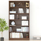 Scandinavian Style Bookshelf Engineered Wood Bookcase for Home Office Study Room Clearhalo 'Bookcases' 'Furniture' 'furniture_bookcases' 'kitchen' 'kitchen_bookcases' 'Living Room Furniture' 'Office Furniture' 4823295