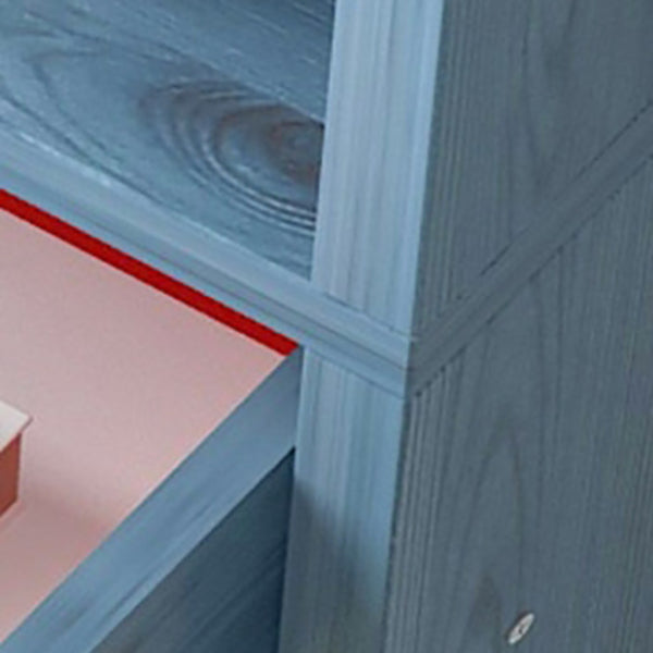 Scandinavian Style Bookshelf Engineered Wood Bookcase for Home Office Study Room Clearhalo 'Bookcases' 'Furniture' 'furniture_bookcases' 'kitchen' 'kitchen_bookcases' 'Living Room Furniture' 'Office Furniture' 4823305