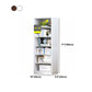 Scandinavian Style Bookshelf Engineered Wood Bookcase for Home Office Study Room Clearhalo 'Bookcases' 'Furniture' 'furniture_bookcases' 'kitchen' 'kitchen_bookcases' 'Living Room Furniture' 'Office Furniture' 4823331