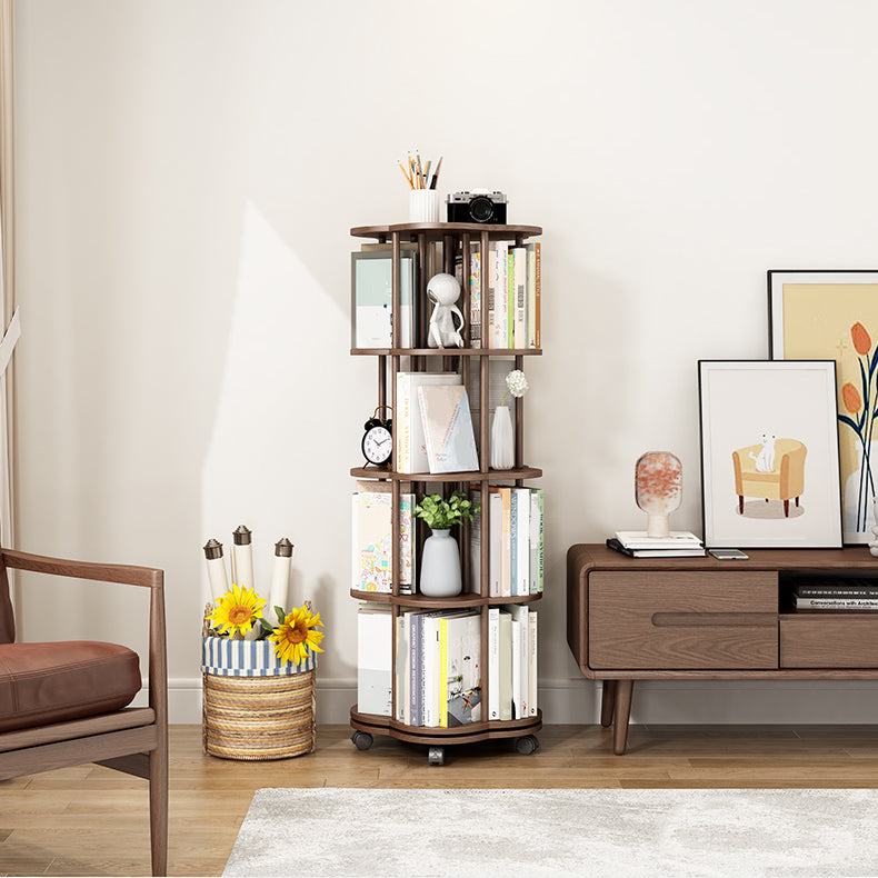 Scandinavian Style Bookshelf Open Back Bookcase for Home and Office Study Room Clearhalo 'Bookcases' 'furn' 'furn_bookcases' 'Furniture' 'furniture_bookcases' 'kitchen' 'kitchen_bookcases' 'Living Room Furniture' 'Office Furniture' 4823347