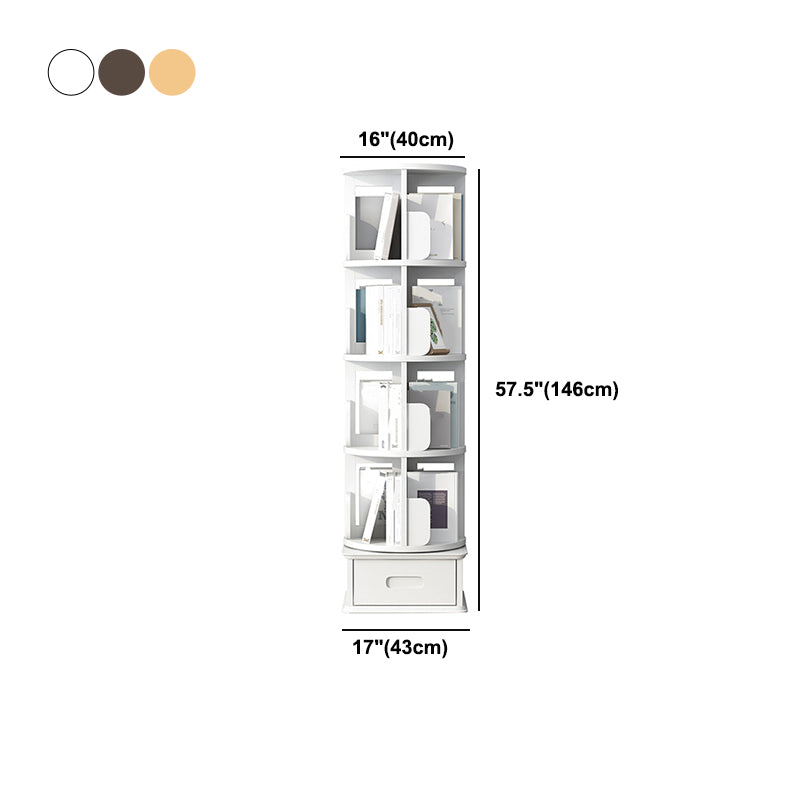 Scandinavian Style Bookshelf Open Back Bookcase for Home and Office Study Room Clearhalo 'Bookcases' 'furn' 'furn_bookcases' 'Furniture' 'furniture_bookcases' 'kitchen' 'kitchen_bookcases' 'Living Room Furniture' 'Office Furniture' 4823367