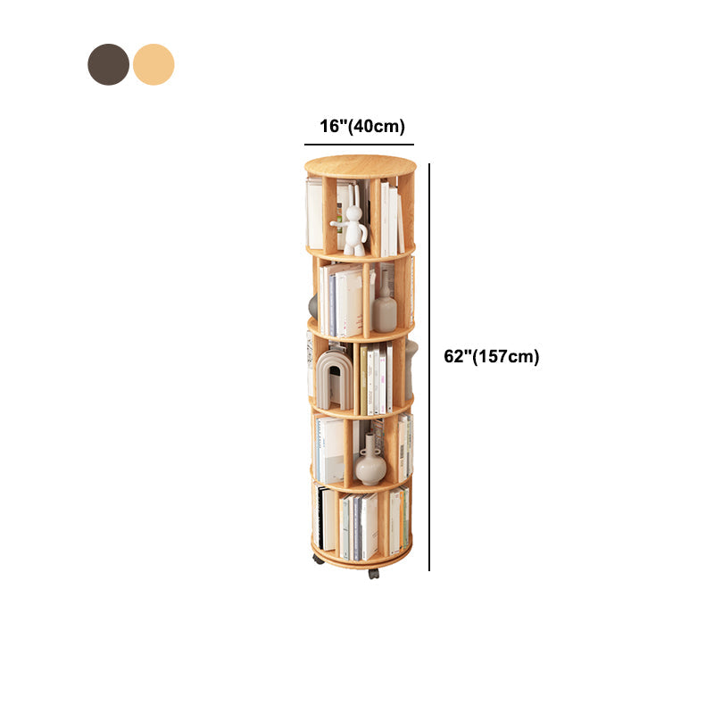 Scandinavian Style Bookshelf Open Back Bookcase for Home and Office Study Room Clearhalo 'Bookcases' 'furn' 'furn_bookcases' 'Furniture' 'furniture_bookcases' 'kitchen' 'kitchen_bookcases' 'Living Room Furniture' 'Office Furniture' 4823371