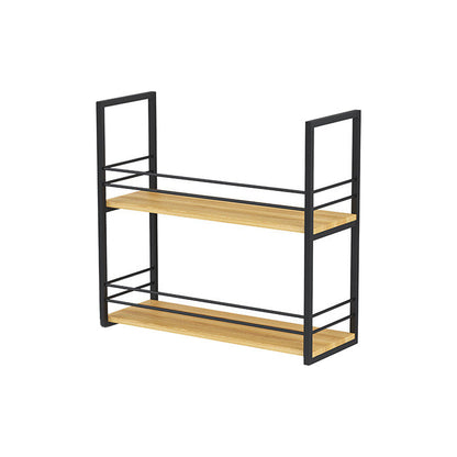 11.81"W Bookshelf Industrial Style Wall Mounted Bookcase for Home Office 39.4"L x 11.8"W x 29.5"H Clearhalo 'Bookcases' 'furn' 'furn_bookcases' 'Furniture' 'furniture_bookcases' 'kitchen' 'kitchen_bookcases' 'Living Room Furniture' 'Office Furniture' 4823376