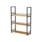 11.81"W Bookshelf Industrial Style Wall Mounted Bookcase for Home Office 39.4"L x 11.8"W x 43.3"H Clearhalo 'Bookcases' 'furn' 'furn_bookcases' 'Furniture' 'furniture_bookcases' 'kitchen' 'kitchen_bookcases' 'Living Room Furniture' 'Office Furniture' 4823377
