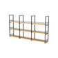 11.81"W Bookshelf Industrial Style Wall Mounted Bookcase for Home Office Clearhalo 'Bookcases' 'furn' 'furn_bookcases' 'Furniture' 'furniture_bookcases' 'kitchen' 'kitchen_bookcases' 'Living Room Furniture' 'Office Furniture' 4823379