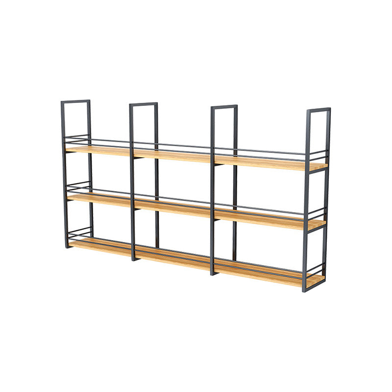 11.81"W Bookshelf Industrial Style Wall Mounted Bookcase for Home Office Clearhalo 'Bookcases' 'furn' 'furn_bookcases' 'Furniture' 'furniture_bookcases' 'kitchen' 'kitchen_bookcases' 'Living Room Furniture' 'Office Furniture' 4823379