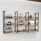 11.81"W Bookshelf Industrial Style Wall Mounted Bookcase for Home Office Clearhalo 'Bookcases' 'furn' 'furn_bookcases' 'Furniture' 'furniture_bookcases' 'kitchen' 'kitchen_bookcases' 'Living Room Furniture' 'Office Furniture' 4823388