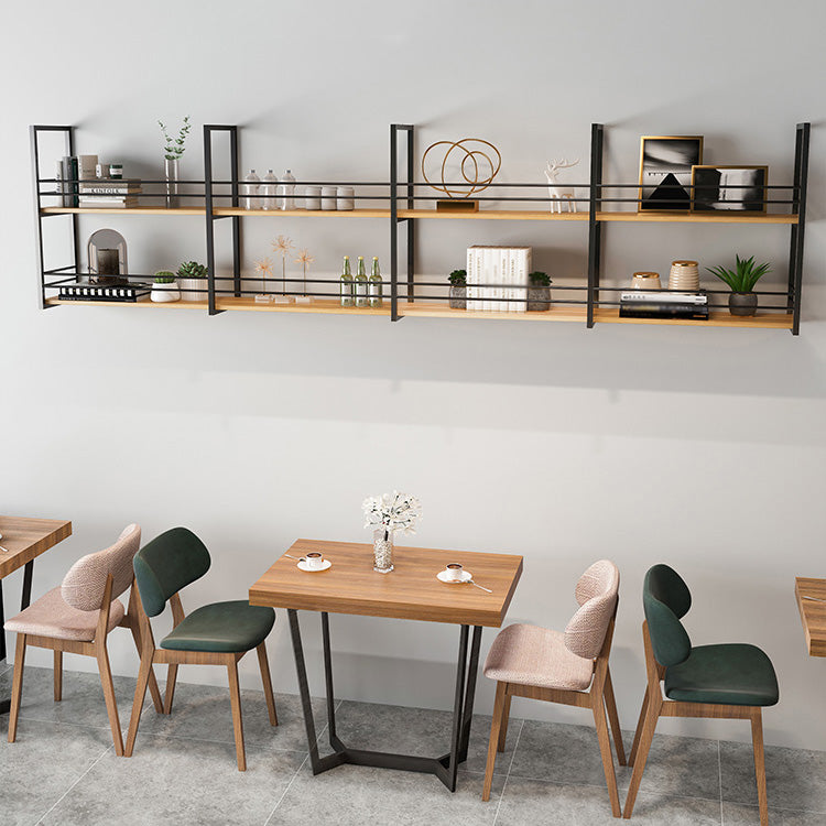 11.81"W Bookshelf Industrial Style Wall Mounted Bookcase for Home Office Clearhalo 'Bookcases' 'furn' 'furn_bookcases' 'Furniture' 'furniture_bookcases' 'kitchen' 'kitchen_bookcases' 'Living Room Furniture' 'Office Furniture' 4823390