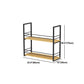11.81"W Bookshelf Industrial Style Wall Mounted Bookcase for Home Office Clearhalo 'Bookcases' 'furn' 'furn_bookcases' 'Furniture' 'furniture_bookcases' 'kitchen' 'kitchen_bookcases' 'Living Room Furniture' 'Office Furniture' 4823395