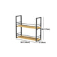 11.81"W Bookshelf Industrial Style Wall Mounted Bookcase for Home Office Clearhalo 'Bookcases' 'furn' 'furn_bookcases' 'Furniture' 'furniture_bookcases' 'kitchen' 'kitchen_bookcases' 'Living Room Furniture' 'Office Furniture' 4823397