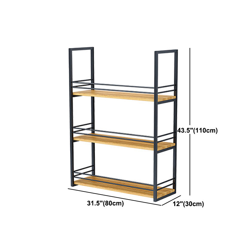 11.81"W Bookshelf Industrial Style Wall Mounted Bookcase for Home Office Clearhalo 'Bookcases' 'furn' 'furn_bookcases' 'Furniture' 'furniture_bookcases' 'kitchen' 'kitchen_bookcases' 'Living Room Furniture' 'Office Furniture' 4823405