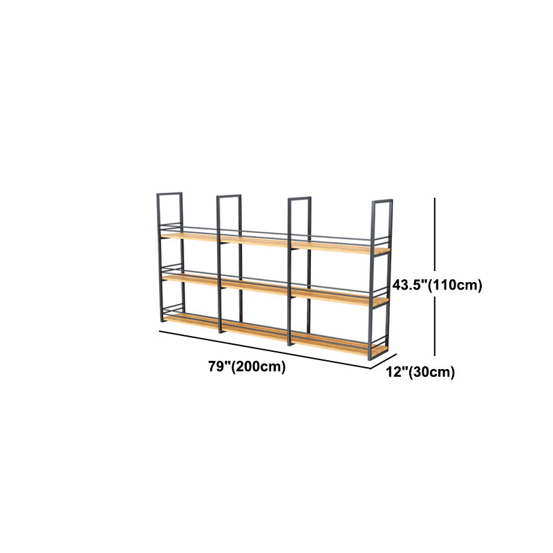 11.81"W Bookshelf Industrial Style Wall Mounted Bookcase for Home Office Clearhalo 'Bookcases' 'furn' 'furn_bookcases' 'Furniture' 'furniture_bookcases' 'kitchen' 'kitchen_bookcases' 'Living Room Furniture' 'Office Furniture' 4823410