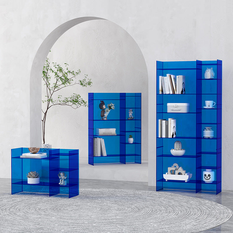Closed Back Bookcase Scandinavian Style Bookshelf for Home Office Clearhalo 'Bookcases' 'furn' 'furn_bookcases' 'Furniture' 'furniture_bookcases' 'kitchen' 'kitchen_bookcases' 'Living Room Furniture' 'Office Furniture' 4823452