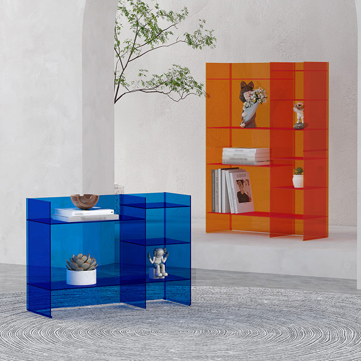 Closed Back Bookcase Scandinavian Style Bookshelf for Home Office Clearhalo 'Bookcases' 'furn' 'furn_bookcases' 'Furniture' 'furniture_bookcases' 'kitchen' 'kitchen_bookcases' 'Living Room Furniture' 'Office Furniture' 4823453