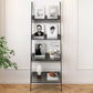 Scandinavian Style Shelf Bookcase Acrylic Bookcase for Office and Home Clearhalo 'Bookcases' 'furn' 'furn_bookcases' 'Furniture' 'furniture_bookcases' 'kitchen' 'kitchen_bookcases' 'Living Room Furniture' 'Office Furniture' 4823491