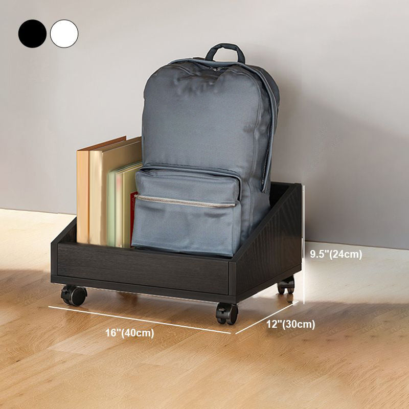 Modern Style Bookshelf Home Wooden Shelf Bookcase with Caster Wheels Clearhalo 'Bookcases' 'furn' 'furn_bookcases' 'Furniture' 'furniture_bookcases' 'kitchen' 'kitchen_bookcases' 'Living Room Furniture' 'Office Furniture' 4823525