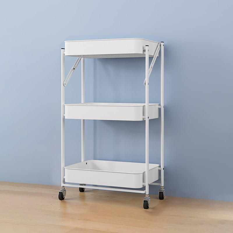 Modern Style 3-shelf Bookshelf 17.83"L Vertical Shelf Bookcase with Caster Wheels White Clearhalo 'Bookcases' 'furn' 'furn_bookcases' 'Furniture' 'furniture_bookcases' 'kitchen' 'kitchen_bookcases' 'Living Room Furniture' 'Office Furniture' 4823528