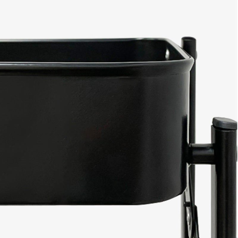 Modern Style 3-shelf Bookshelf 17.83"L Vertical Shelf Bookcase with Caster Wheels Clearhalo 'Bookcases' 'furn' 'furn_bookcases' 'Furniture' 'furniture_bookcases' 'kitchen' 'kitchen_bookcases' 'Living Room Furniture' 'Office Furniture' 4823539