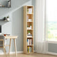 Scandinavian Pine Standard Bookshelf Vertical Closed Back Bookshelf for Living Room Clearhalo 'Bookcases' 'furn' 'furn_bookcases' 'Furniture' 'furniture_bookcases' 'kitchen' 'kitchen_bookcases' 'Living Room Furniture' 'Office Furniture' 4826396