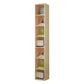 Scandinavian Pine Standard Bookshelf Vertical Closed Back Bookshelf for Living Room Clearhalo 'Bookcases' 'furn' 'furn_bookcases' 'Furniture' 'furniture_bookcases' 'kitchen' 'kitchen_bookcases' 'Living Room Furniture' 'Office Furniture' 4826397