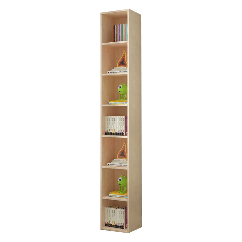 Scandinavian Pine Standard Bookshelf Vertical Closed Back Bookshelf for Living Room Clearhalo 'Bookcases' 'furn' 'furn_bookcases' 'Furniture' 'furniture_bookcases' 'kitchen' 'kitchen_bookcases' 'Living Room Furniture' 'Office Furniture' 4826397