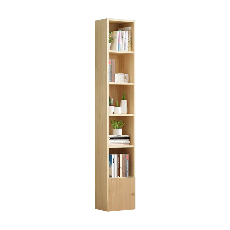 Scandinavian Pine Standard Bookshelf Vertical Closed Back Bookshelf for Living Room Cabinets Clearhalo 'Bookcases' 'furn' 'furn_bookcases' 'Furniture' 'furniture_bookcases' 'kitchen' 'kitchen_bookcases' 'Living Room Furniture' 'Office Furniture' 4826405