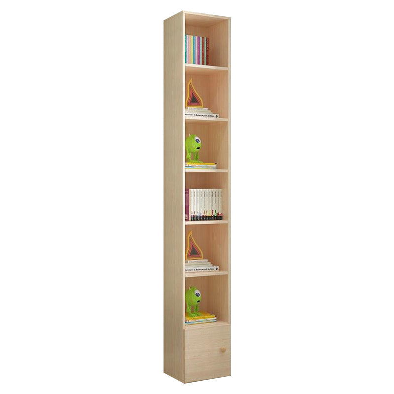 Scandinavian Pine Standard Bookshelf Vertical Closed Back Bookshelf for Living Room Cabinets Clearhalo 'Bookcases' 'furn' 'furn_bookcases' 'Furniture' 'furniture_bookcases' 'kitchen' 'kitchen_bookcases' 'Living Room Furniture' 'Office Furniture' 4826407