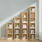 Scandinavian Pine Standard Bookshelf Vertical Closed Back Bookshelf for Living Room Clearhalo 'Bookcases' 'furn' 'furn_bookcases' 'Furniture' 'furniture_bookcases' 'kitchen' 'kitchen_bookcases' 'Living Room Furniture' 'Office Furniture' 4826411