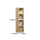 Scandinavian Pine Standard Bookshelf Vertical Closed Back Bookshelf for Living Room Clearhalo 'Bookcases' 'furn' 'furn_bookcases' 'Furniture' 'furniture_bookcases' 'kitchen' 'kitchen_bookcases' 'Living Room Furniture' 'Office Furniture' 4826416