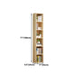 Scandinavian Pine Standard Bookshelf Vertical Closed Back Bookshelf for Living Room Clearhalo 'Bookcases' 'furn' 'furn_bookcases' 'Furniture' 'furniture_bookcases' 'kitchen' 'kitchen_bookcases' 'Living Room Furniture' 'Office Furniture' 4826430