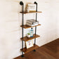 Industrial Style Bookshelf Wall Mounted Solid Wood Bookcase for Home Office Clearhalo 'Bookcases' 'furn' 'furn_bookcases' 'Furniture' 'furniture_bookcases' 'kitchen' 'kitchen_bookcases' 'Living Room Furniture' 'Office Furniture' 4826445