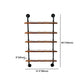 Industrial Style Bookshelf Wall Mounted Solid Wood Bookcase for Home Office Clearhalo 'Bookcases' 'furn' 'furn_bookcases' 'Furniture' 'furniture_bookcases' 'kitchen' 'kitchen_bookcases' 'Living Room Furniture' 'Office Furniture' 4826464