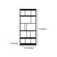 Metal Industrial Etagere Bookshelf Iron Open Vertical Bookshelf for Office Clearhalo 'Bookcases' 'furn' 'furn_bookcases' 'Furniture' 'furniture_bookcases' 'kitchen' 'kitchen_bookcases' 'Living Room Furniture' 'Office Furniture' 4826484