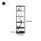 Metal Industrial Etagere Bookshelf Iron Open Vertical Bookshelf for Office Clearhalo 'Bookcases' 'furn' 'furn_bookcases' 'Furniture' 'furniture_bookcases' 'kitchen' 'kitchen_bookcases' 'Living Room Furniture' 'Office Furniture' 4826485