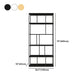 Metal Industrial Etagere Bookshelf Iron Open Vertical Bookshelf for Office Clearhalo 'Bookcases' 'furn' 'furn_bookcases' 'Furniture' 'furniture_bookcases' 'kitchen' 'kitchen_bookcases' 'Living Room Furniture' 'Office Furniture' 4826486