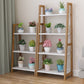 Open Back Bookshelf Scandinavian Style Bookcase for Study Room and Office Clearhalo 'Bookcases' 'Furniture' 'furniture_bookcases' 'kitchen' 'kitchen_bookcases' 'Living Room Furniture' 'Office Furniture' 4826527