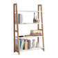 Open Back Bookshelf Scandinavian Style Bookcase for Study Room and Office Natural 28"L x 14"W x 43"H Clearhalo 'Bookcases' 'Furniture' 'furniture_bookcases' 'kitchen' 'kitchen_bookcases' 'Living Room Furniture' 'Office Furniture' 4826544