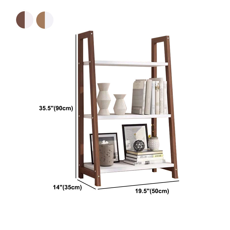 Open Back Bookshelf Scandinavian Style Bookcase for Study Room and Office Clearhalo 'Bookcases' 'Furniture' 'furniture_bookcases' 'kitchen' 'kitchen_bookcases' 'Living Room Furniture' 'Office Furniture' 4826550