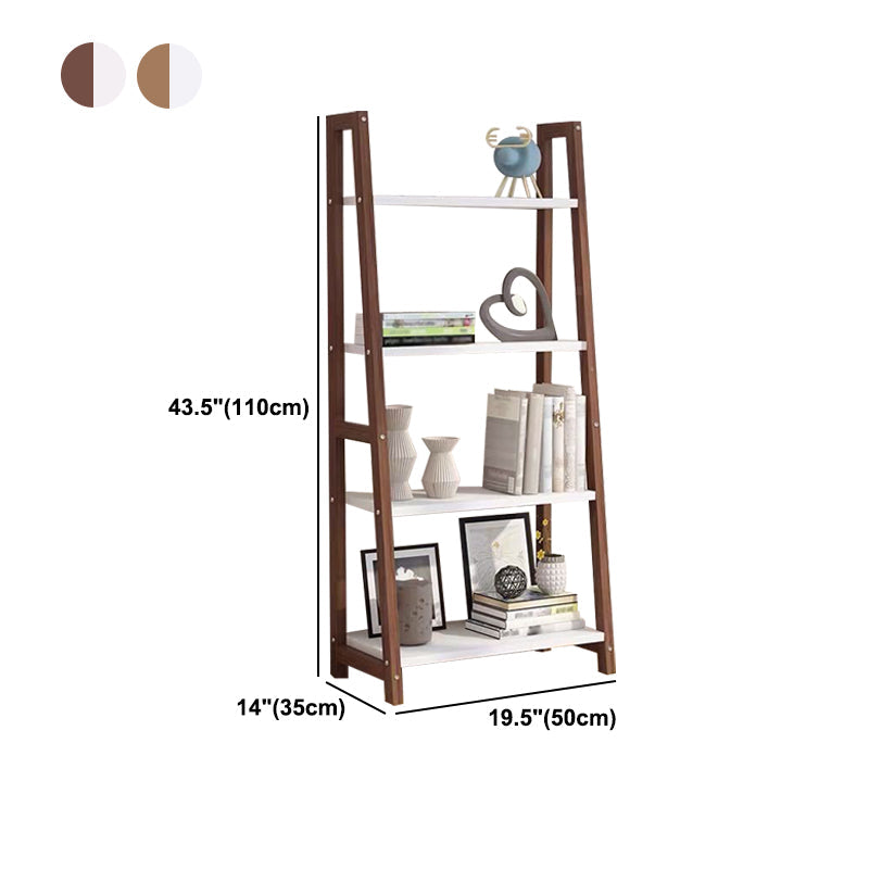 Open Back Bookshelf Scandinavian Style Bookcase for Study Room and Office Clearhalo 'Bookcases' 'Furniture' 'furniture_bookcases' 'kitchen' 'kitchen_bookcases' 'Living Room Furniture' 'Office Furniture' 4826553